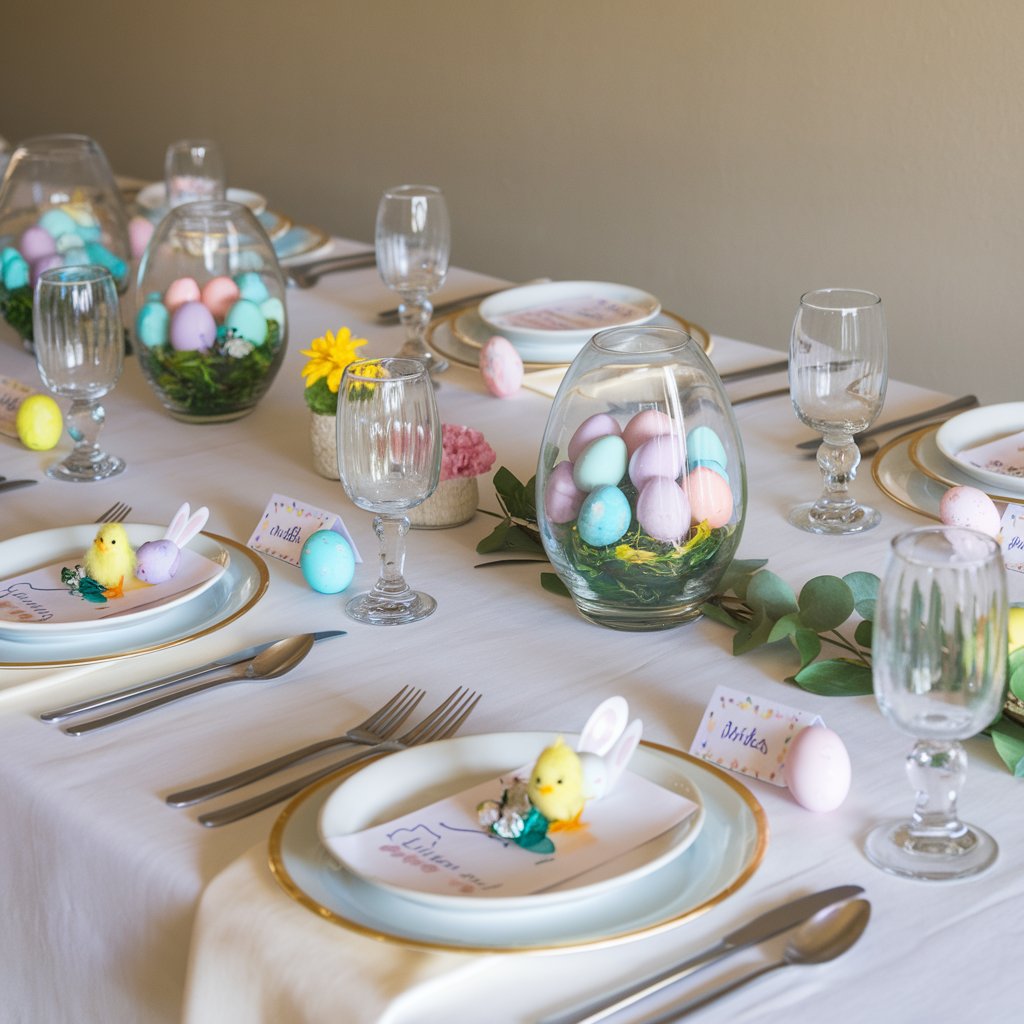 Easter Table Settings
