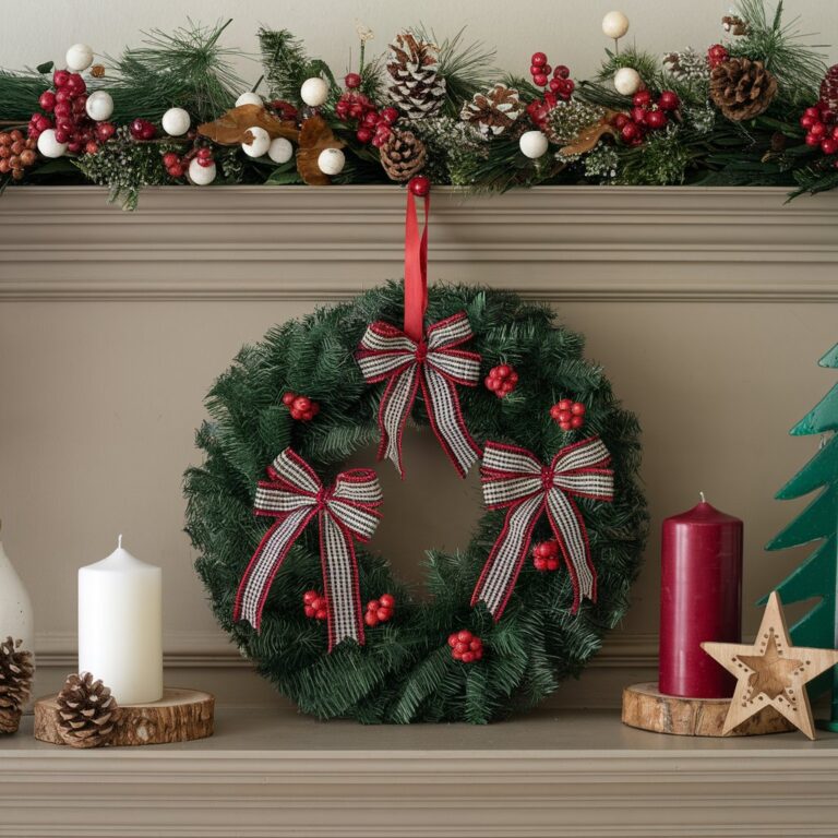 Christmas Mantel Decor